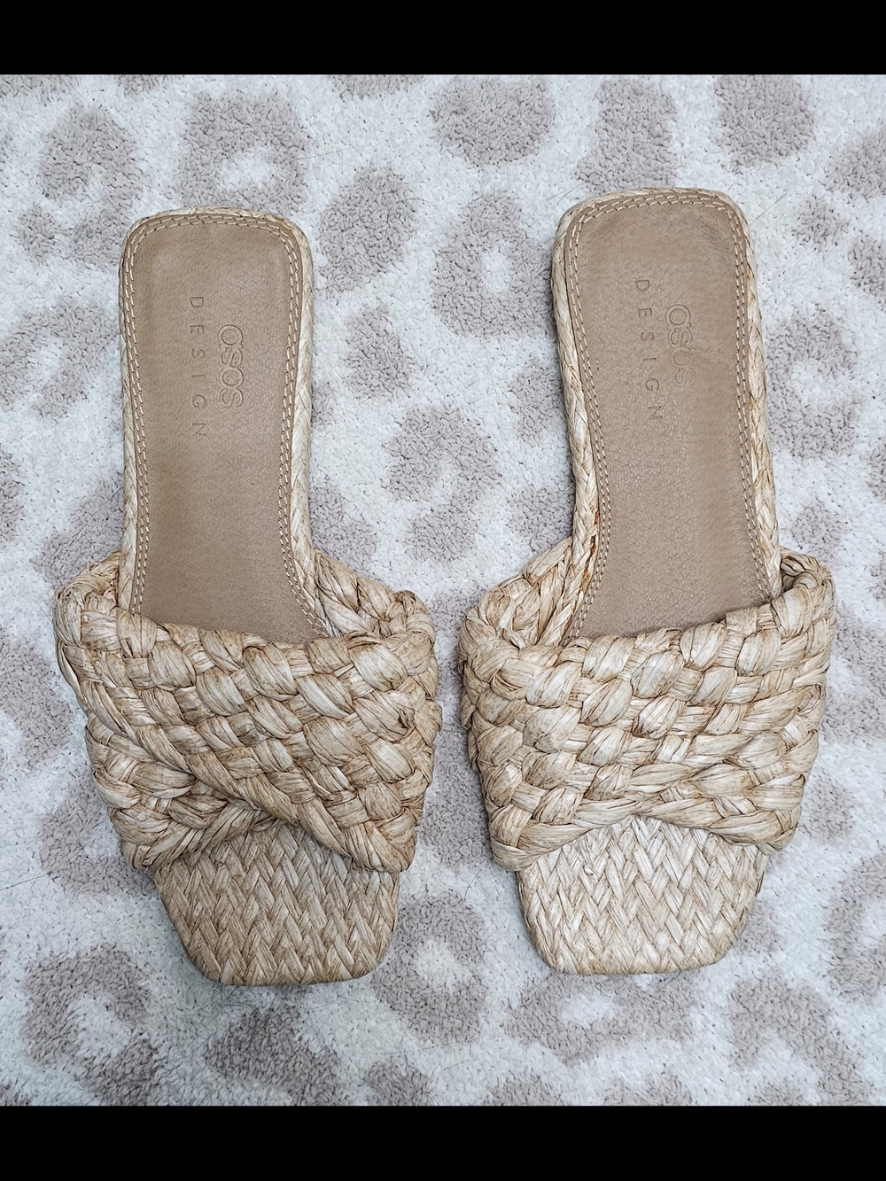 ASOS Raffia Sandals
